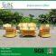 Rattan outdoor furniture sectional sofa set New Model cheap sofa chair