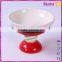 Christmas decoration ceramic cheap dinner plates holder