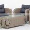 Tropiton Conversation Set - Poly Rattan Material - Garden Outdoor Furniture