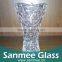 Geometric glass vase holders cheap,glass vase,glass mosaic mirror vase