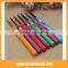 High Quality Plastic Handle Aluminum Crochet Hook