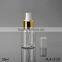 plastic 200ml spray bottle cylinder transparent 200ml spray bottle cosmetic package