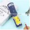 Simple pencil case can print portable pencil bag stationery bag roll curtain for students