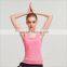 wholesale fitness slim sleeveless ladies purple vest gym yoga vest