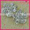 Fashionable Wholesale Crystal Color Flower Rhinestone Metal Button WBK-1502