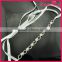 silver rhinestone chain elegant fancy bridal hair accessories WHD-054