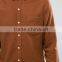 High Quality Custom New Design Long Sleeve Chest Pocket Mens 86% Polyester 14% Wool Flannel Comfort Fit Casual Dress Shirts