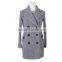 Maxnegio Europe Style Lady New Fashion Elegant Woolen Coat Women Fashion Thick Coat