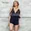 Maxnegio hot sale fashion jumpsuits rompers women embroidery design playsuit