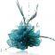 Small beaded feather fabric corsage brooch dance hair accessories the bride jewelry accessories pin