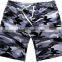 "Coconut Trees and People" Printed Sarong Beachwear for Man