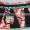 Cotton Printed Mini Skirt with Pocket