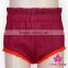 Soft Infant Cotton Clothes Plain Red Color Lace Newborn Baby 1-2 Years Beach Shorts Tripp Pants