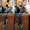 Middle Waist Women Pencil Pants skinny outdoor new pattern jeans pants