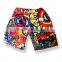 Fashionable Men Printed Short Pants Custom Imitation Linen Materia Beach Shorts in Guangzhou