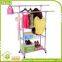 Double Tier Adjustable Stand Household Storage Clothes Drying Shelf