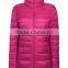 2016 Windproof ultralight Folding Ladies Bomber Down Jacket