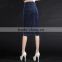 Hot Sale Latest Women Skirts Casual Denim Pencil Skirts,Custom Fashion MIdi Denim Pencil Skirt for Women