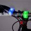 battery type led bicycle lights led bike flashlight