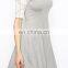CHEFON Lace Sleeves casual day dresses