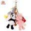 ICTI factory plush animal soft toy keychain