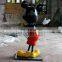 life size mickey mouse fiberglass statue