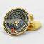 Round shape soft enamel customized metal lapel pin badge