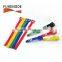 multi-usage self locking hook and loop tie straps nylon cable tie set