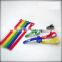 Reusable double side hook loop tape binder printing cable tie wrap for USB