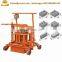 Mobile Manual Hollow Cement Block Making Moulding Machine in Philippines