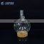 high borosilicate glass lab three neck flask