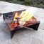 Custom Corten Steel Fire Pits Outdoor Wood Burning Fire Pit