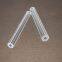 clear polishing thick silica quartz glass tube quartz pipe