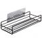 Bathroom Wall-Mounted Stype Storage Shelf Stainless Steel with Strong Adhesive