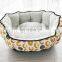 HQP-JJ02 HongQiang Amazon New Winter Cotton Calming Round Cozy Fluffy Pet Bed for Dogs Pet Mat
