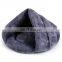 HQP-JJ42 HongQiang Pyramid cat shelter semi-enclosed cat shelter short plush fall and winter shelter small dog