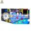Newest style  plastic indoor playground equipment  for  kids from 3-16Years