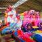 Beautiful Carriage Shape Inflatable Castle Bounce House For Children Amusement Park