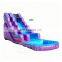 commercial hot sale cheap party rental inflatable purple water slide for sale