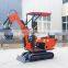 cheapest 800kg crawler mini excavator with CE certificate for sale