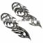 Universal Motorcycle decoration Waterproof Front Fork Skull Decals Stickers Medallion For Harley Davidson Sportster Softail