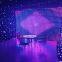 Sky Cloth Background Stage Backdrop Fireproof RGB Fabric LED VIDEO CURTAIN