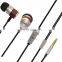 Hot selling  cheap 3.5mm  jack Wired In-ear wooden wired earphone manufactures