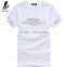 2016 Men Fashion white tees Slim Fit stylish Casual Shirts
