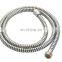 Shiny shower hose with brass fittings flexible shower hoses