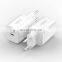 2021 Новый тренд 2-закладочный зарядное устройство с разъемами USB A + USB C, 20 Вт PD, зарядное устройство для стены, адаптер QC3.0 USB для телефона 12
