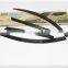 Chrome door visor side window deflector shade sun rain shield silver strips guard for Hyundai Santafe 2020
