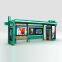 Outdoor intelligent station reporting system bus shelter platform new bus stop light box production