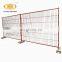 Mobile retractable mesh safety fence panels