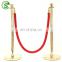 Wholesale stainless steel rope red queue barrier